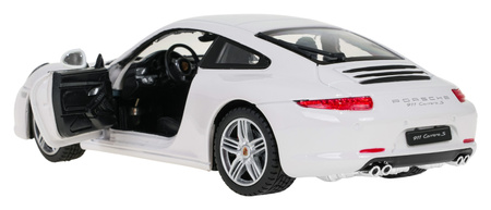 Autko Metalowe 1:24 Porsche 911 Biały RASTAR