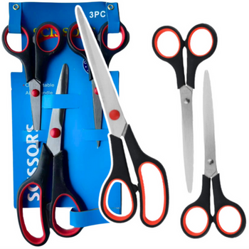 Zestaw Nożyczek Biurowe Uniwersalne 3szt.