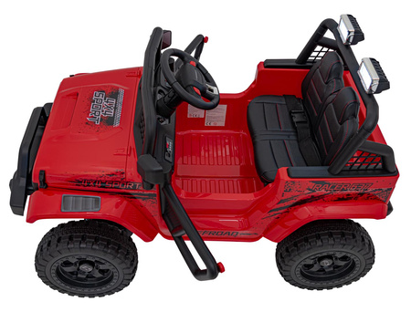Pojazd OFF ROAD 4x4 SPORT Czerwony