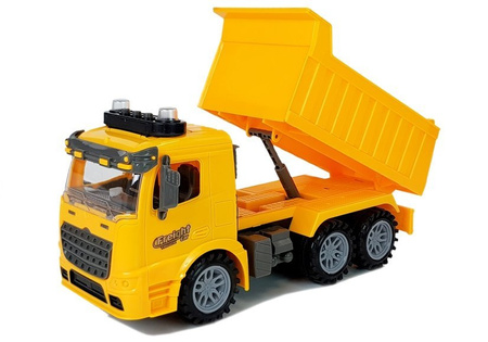 Zestaw Wywrotka 1:14 Znaki Drogowe Światła Fotoradar Żółta