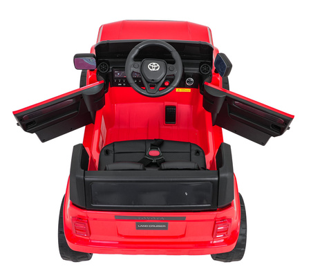 Pojazd Toyota Land Cruiser PRADO Czerwony