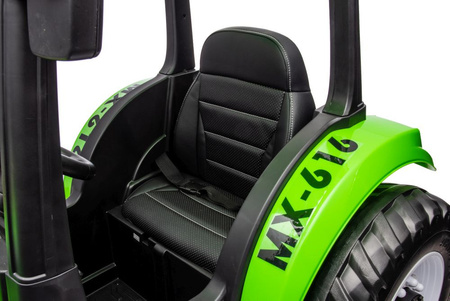 Traktor Na Akumulator A011 24V Zielony