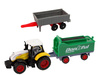 Zestaw Pojazdów Rolniczych Traktor 12 Sztuk Metal