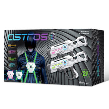 Zestaw Pistoletów Laserowych + Kamizelki