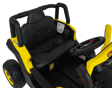 Pojazd Buggy Madman UTV-MX Żółty