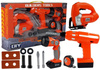 Zestaw Majsterkowicza Wiertarka Wyrzynarka Latarka na Baterie 12 elem.