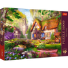 Puzzle - 1000 Premium Plus - Tea Time: Urocza chatka w lesie - Trefl 10804