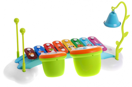 Cymbałki z Perkusją Dla Najmłodszych