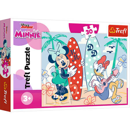 Puzzle - 30 - Kolorowa Minnie - Disney - Trefl 18302