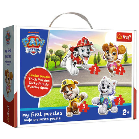 Puzzle - Baby Classic - Kochane pieski - Psi Patrol - Trefl 36136