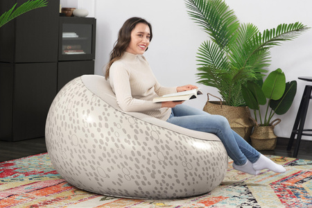 Dmuchany Fotel Szary Bestway 75052