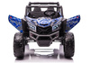 Auto na Akumulator Buggy UTV-MX Niebieski Spider Lakier MP4