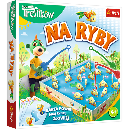 Gra zręcznościowa Na Ryby Rodzina Treflików Trefl 01963