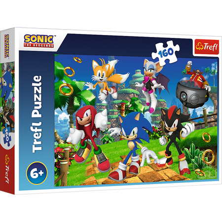 Puzzle - 160 - Sonic i przyjaciele - Trefl 15421