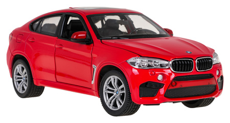 Autko Metalowe 1:24 BMW X6M Czerwone RASTAR