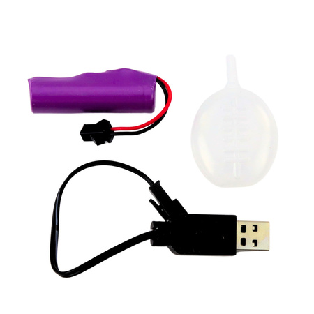 Samochód Terenowy Policyjny Zdalnie Sterowany RC Światła Efekt Dymny 1:16