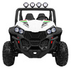 Grand Buggy Strong Lift dla dzieci Biały + Napęd 4x4 + Pilot + Bagażnik + Radio MP3 + LED