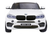 BMW X6M XXL dla 2 dzieci Biały SUV + Pilot + Ekoskóra