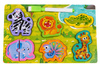 Drewniana Tablica + Puzzle Safari