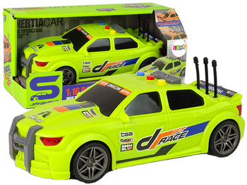 Samochód Sportowy Wyścigowy Światła Dźwięki Zielony 1:16