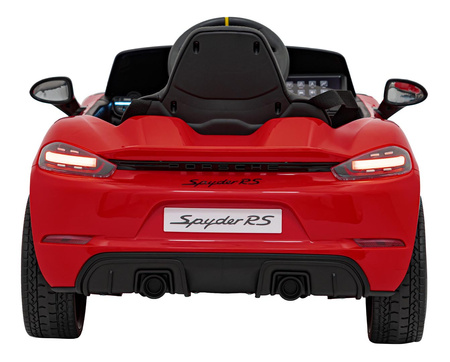 Pojazd Porsche Spyder RS 718 Lakier Czerwony