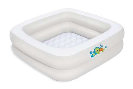 Dmuchany Brodzik 3w1 dla dzieci 0+ Wanienka Basenik BESTWAY + Dmuchane dno