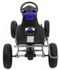 Gokart Grand Ride na pedały dla dzieci 3+ Niebieski + Koła EVA + Regulacja fotela + Hamulec ręczny
