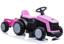 Traktor z Przyczepą na Akumulator TR1908T Różowy