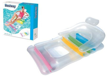 Materac do pływania 2w1 Fotel Leżak BESTWAY + Zestaw naprawczy