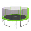 Trampolina ogrodowa SkyRamiz 487cm 16FT dla dzieci Zielony + Akcesoria