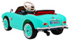 Autko BMW 507 Retro elektryczne dla dzieci Zielony