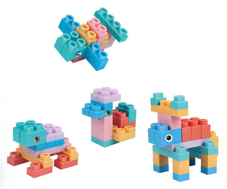 Zestaw Miękkich Klocków 44el.