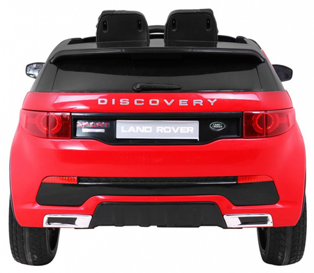 Land Rover Discovery dla dzieci Czerwony SUV + Pilot