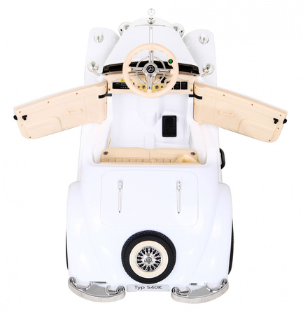 Mercedes Benz Retro 540A dla dzieci Biały