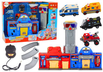 Baza Straż Pożarna Policja Centrum Dowodzenia Pojazdy 6 Szt