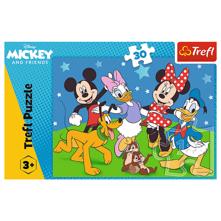 Puzzle - 30 - Mysie sprawy - Disney - Trefl 18309