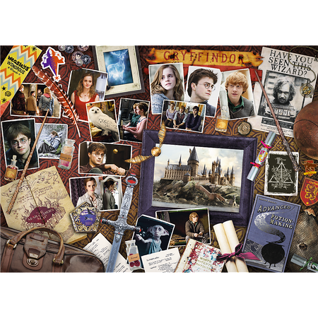Puzzle - 500 - Harry Potter - Pamiątki z Hogwartu - Trefl 37400