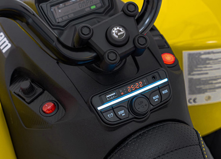 Quad Maverick ATV Żółty