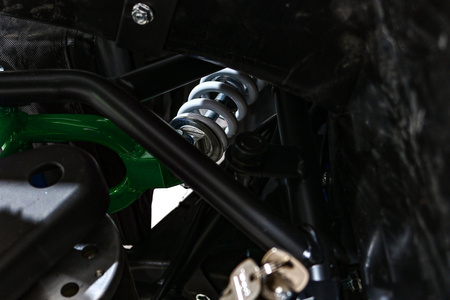 Quad HIPERFECT na akumulator Zielony 35km/h + Silnik 1000W + Koła pompowane + Regulacja siedzenia