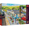 Puzzle - 1000 Premium Plus - Tea Time: Dworzec kolejowy - Trefl 10810