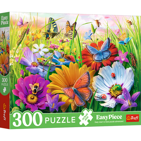 Puzzles - 300 EasyPiece - Owady na łące - Trefl 23103