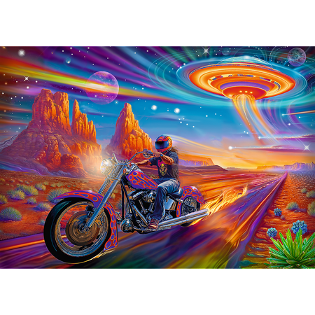 Puzzle - 1000 - Szalona jazda - Trefl 10930