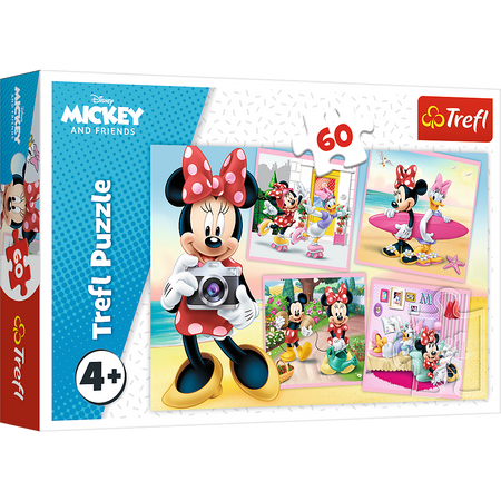 Puzzle - 60 - Urocza Minnie - Disney Minnie - Trefl 17360