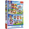 Puzzle - 2x70 - Psi Patrol rządzi - Trefl 34441