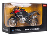 Motocykl BMW R 1200 GS czerwony RASTAR model 1:9 Metalowa karoseria