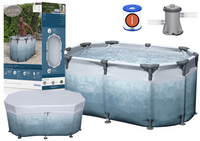 Beczka Zbiornik Do Morsowania Kąpiel Lodowa 431L Bestway 6002N