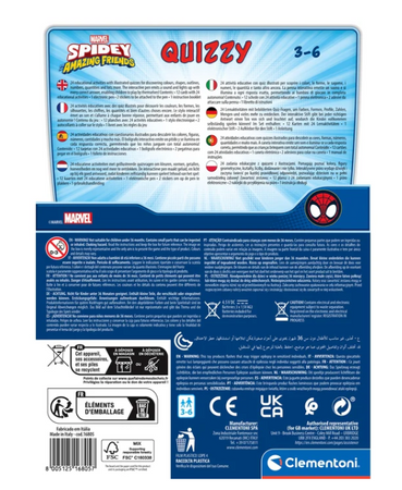 Interaktywny Quiz Marvel Spidey Disney Junior Clementoni 16805