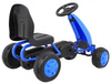Pierwszy Gokart na pedały dla najmłodszych Niebieski + Napęd łańcuchowy + Koła z gumą