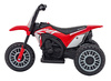 Motorek Cross Honda CRF 450R na akumulator dla dzieci Czerwony + 3 Koła + Gumowy Bieżnik + Klakson