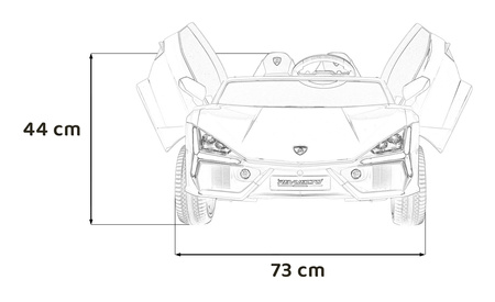 Pojazd Lamborghini Revuelto XL Różowy